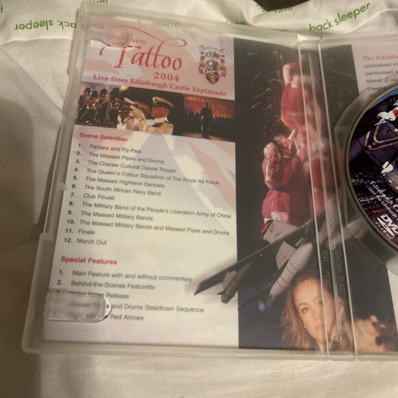 Edinburgh Military Tattoo 2004 DVD Live From Edinburg Castle Esplanade Video - Picture 5 of 7